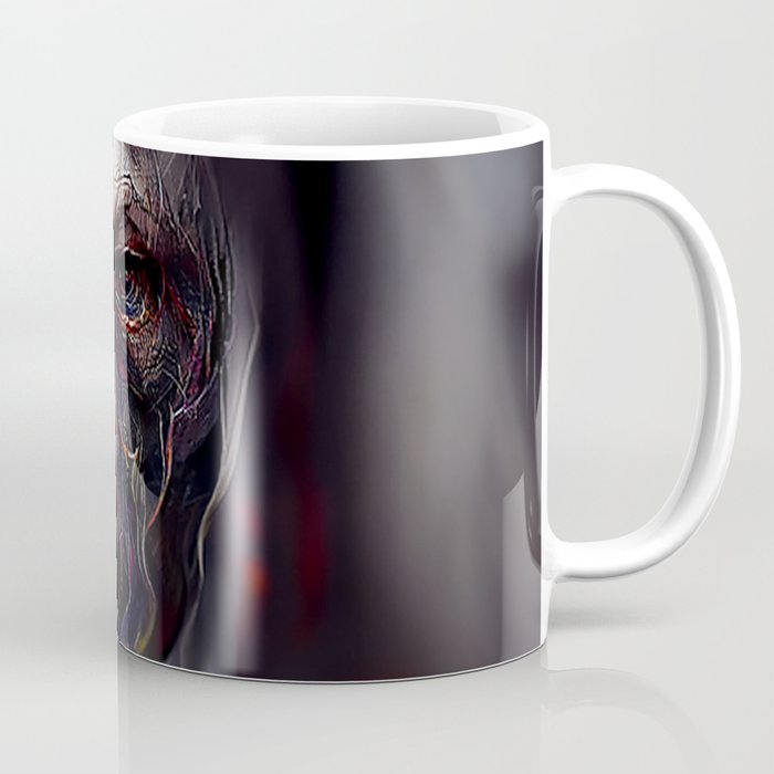 Scary ghost face #1 | AI fantasy art Coffee Mug