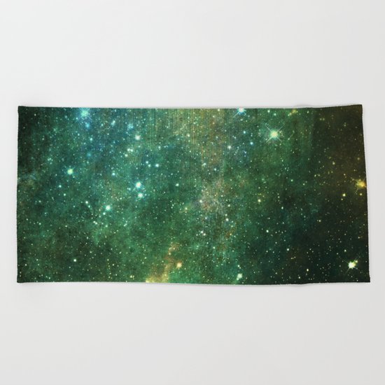Desert Night Sky Beach Towel