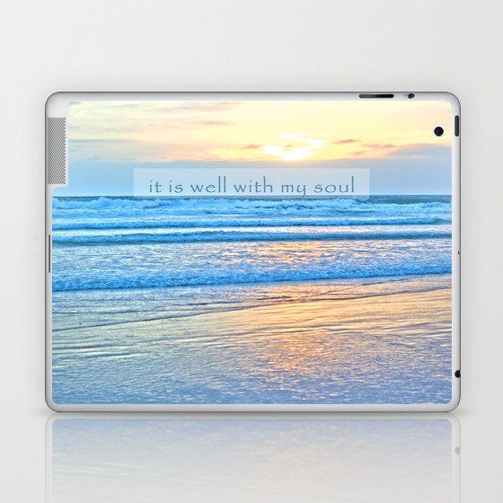 It Is Well With My Soul Laptop & iPad Skin