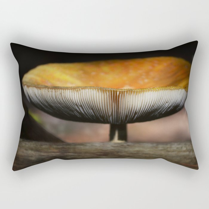 Mushroom Study 1 Rectangular Pillow