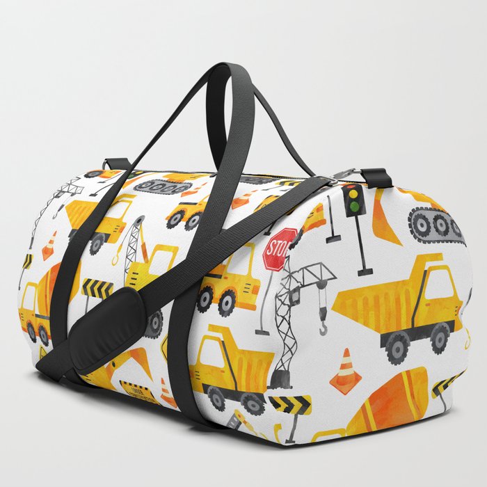 Construction outlet duffle bag