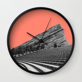 Red Rocks Amphitheater  Wall Clock