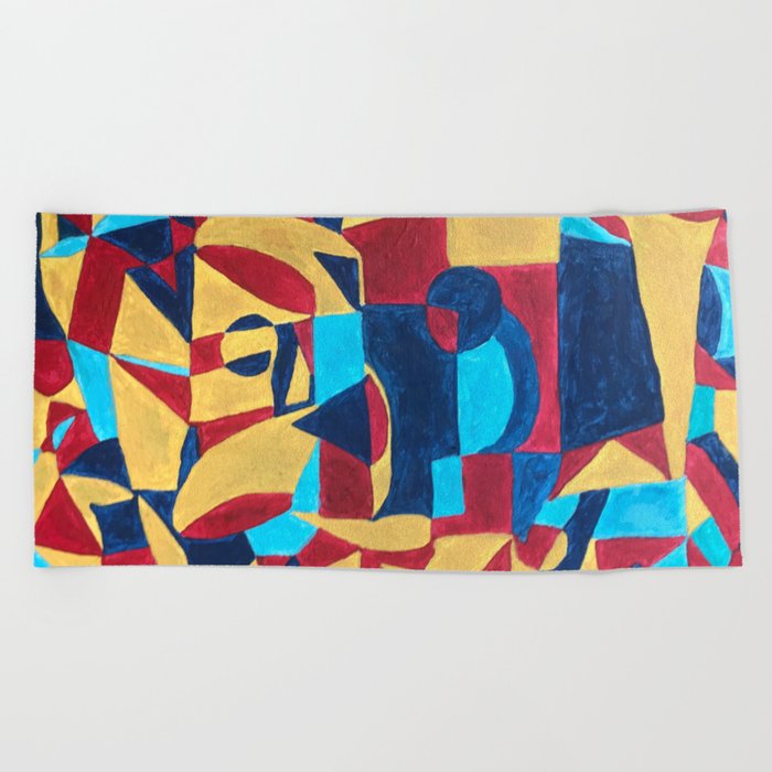 City of Movement Beach Towel by Shane Cashley Society6