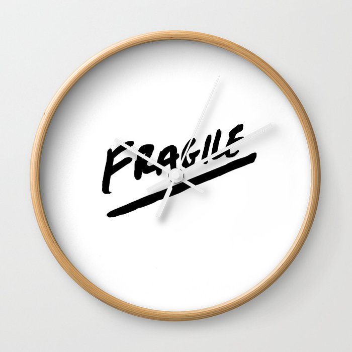 Fragile Wall Clock