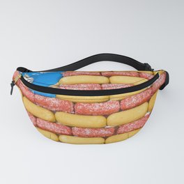 Snack Cake American Flag Fanny Pack