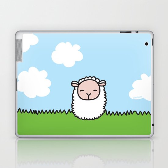 Sleeping Sheep Laptop & iPad Skin