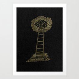 Ladder To The Stars Art Print