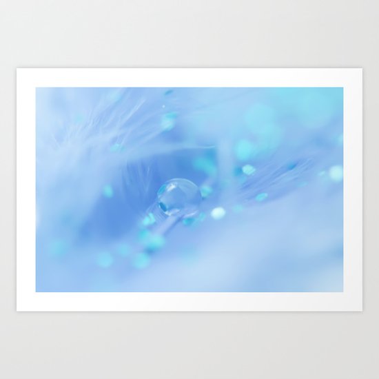 Aqua Art Print