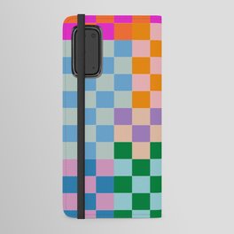 Checkerboard Collage Android Wallet Case