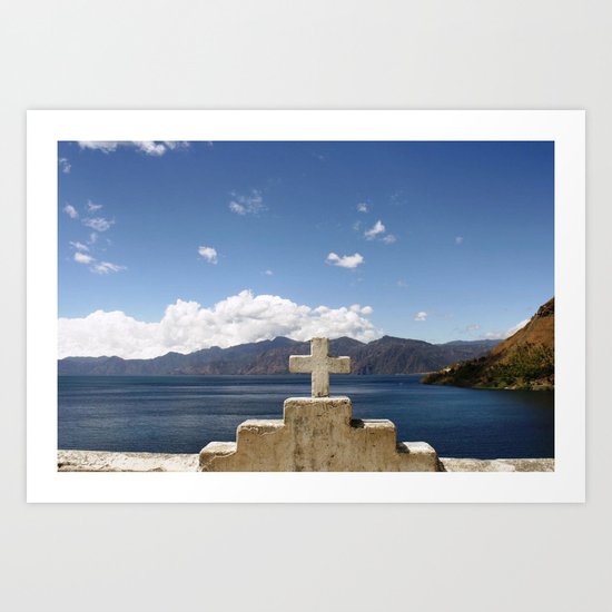 San Jorge, Guatemala. Art Print