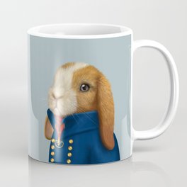 Mini Lop in Victorian Clothing Coffee Mug