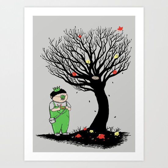 The Egg Collector Art Print
