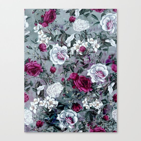 Botanical Flowers Canvas Print
