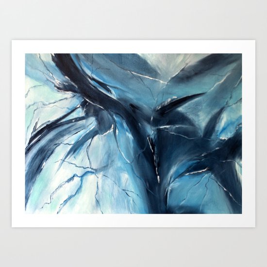 Smoke & Mirrors Art Print