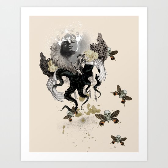 Lust of an Angel Art Print