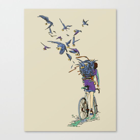 TweetJourney Canvas Print