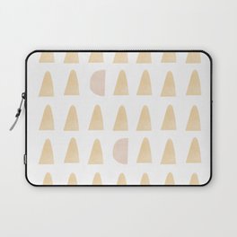 Yellow traingle pattern Laptop Sleeve