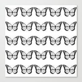 dark butterfly Canvas Print