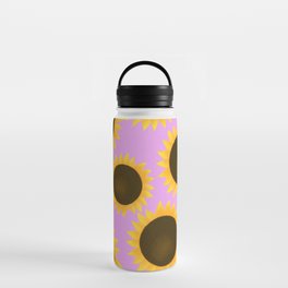 Sunflower- Pink Water Bottle