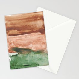  Abstract Art Watercolor Painting 21 December 2021 211231 Modern Abstract Art Valourine Original  Stationery Card