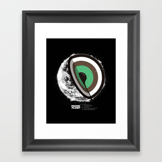 Frozen Planet Framed Art Print