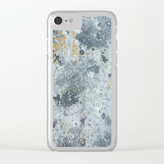 Abstract painting 100 Clear iPhone Case