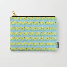 sunflowers pattern Carry-All Pouch