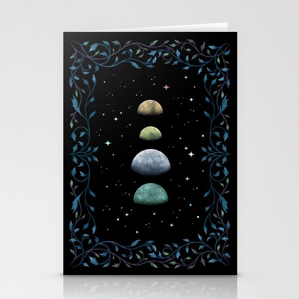 Moons of Jupiter Stationery Cards