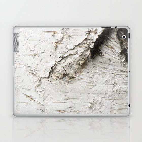 Birch bark pattern Laptop & iPad Skin