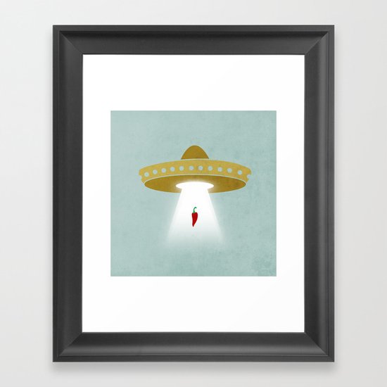 UFsombrerO Framed Art Print