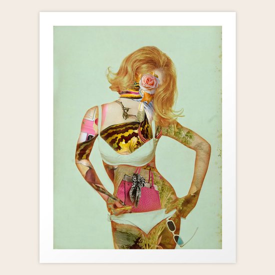 PAPER DOLL Art Print