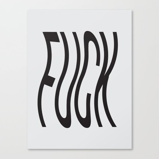 Wavey Canvas Print