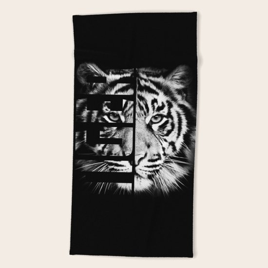 Tiger Beach Towel