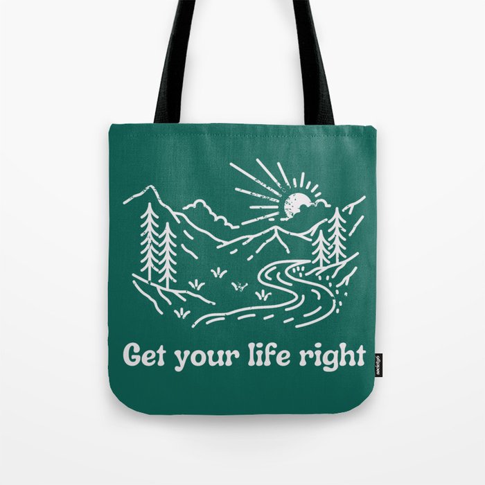 Get Your Life Right Tote Bag