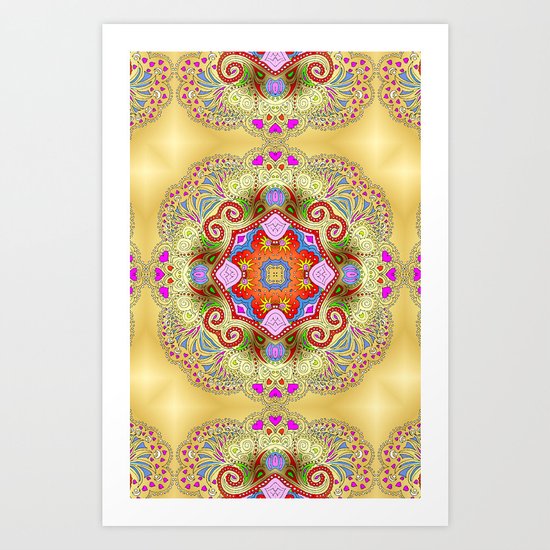 I LOVE Marrakech Art Print