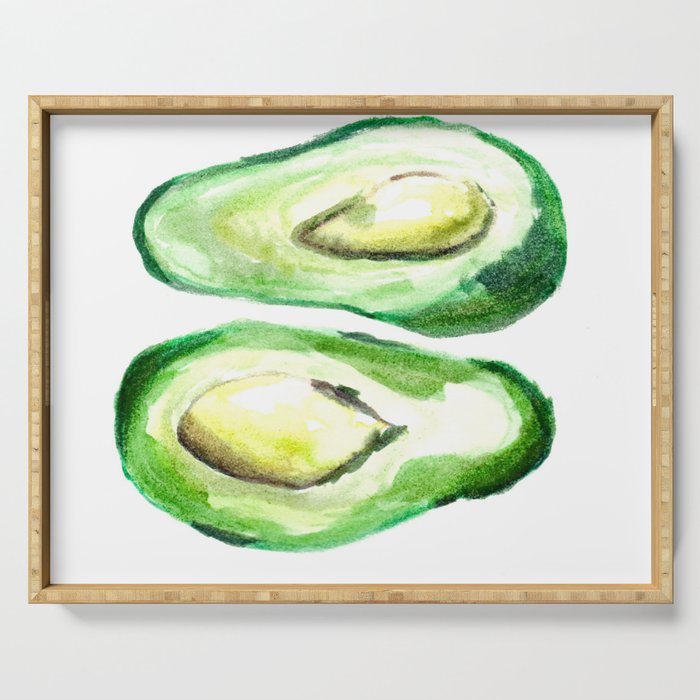 Avocado Twins Serving Tray