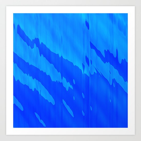 Blue One Art Print