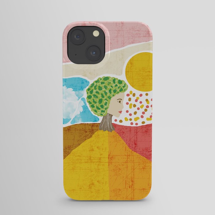 Lady Tree Is Stress Free iPhone Case