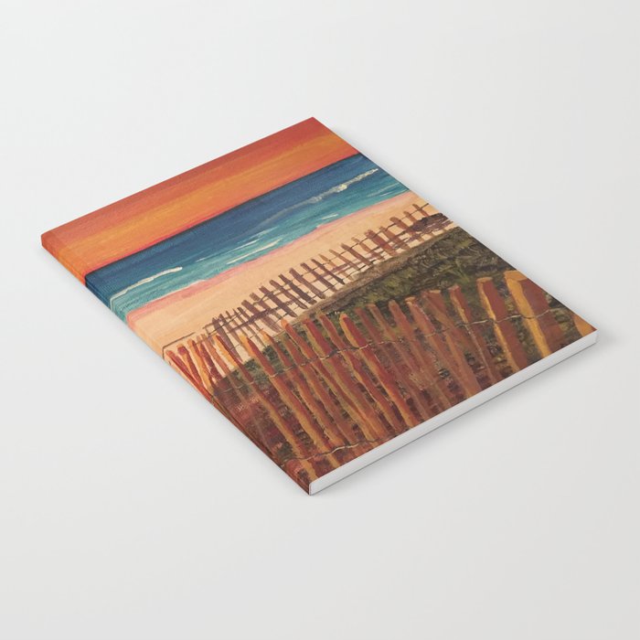 Sunset on the Beach Notebook