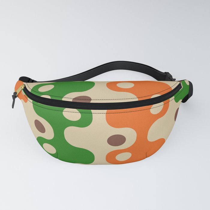 Retro Mid Century Modern Space Age Pattern 850 Fanny Pack