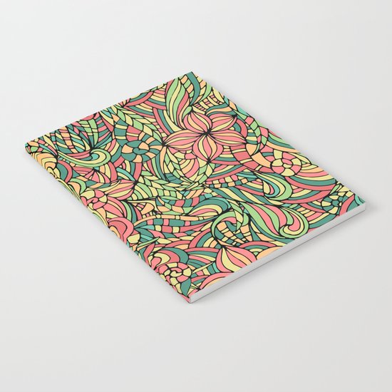 Floral delicate pattern Notebook