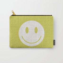 Happy Thoughts Lime Carry-All Pouch