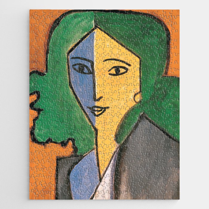 Henri Matisse - Portrait of Lydia Delectorskaya 1947  Jigsaw Puzzle