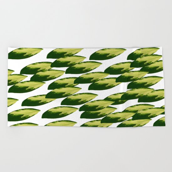 When All of the Leaves Fell Beach Towel