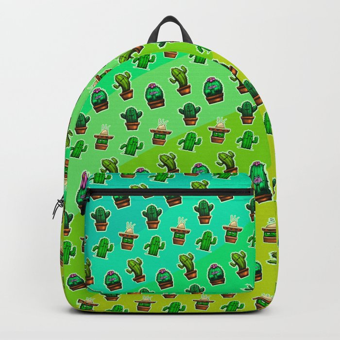 cute cactus backpack