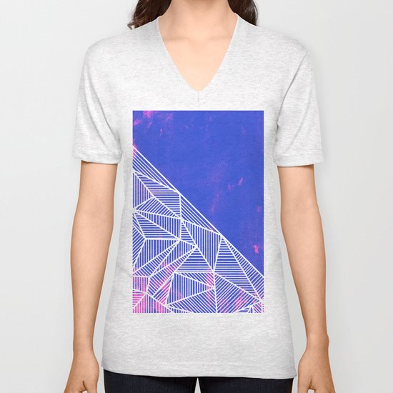 B Rays Geo Punk Unisex V-Neck