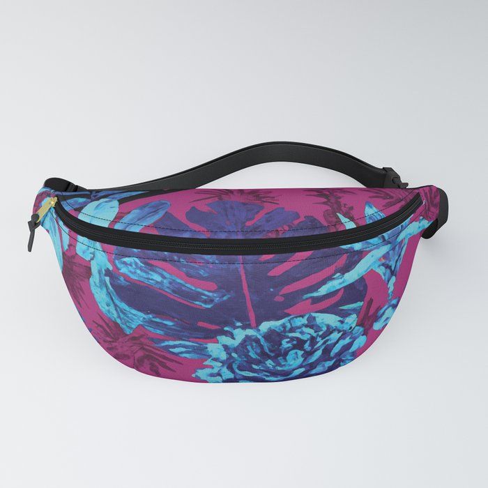 Tropical Print Fanny Pack
