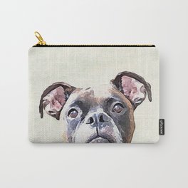 Brindle Boxer Dog Carry-All Pouch
