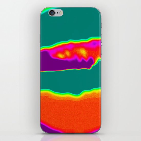 Psychedelic Hamburger iPhone & iPod Skin