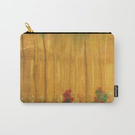 Summer, Alpine Red Roses and Birch landscape painting by Mikalojus Konstantinas Ciurlionis Carry-All Pouch